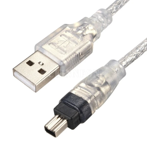 100 шт. 1 5 м 4 P контактный/6 контактный IEEE 1394 для адаптера iLink кабель