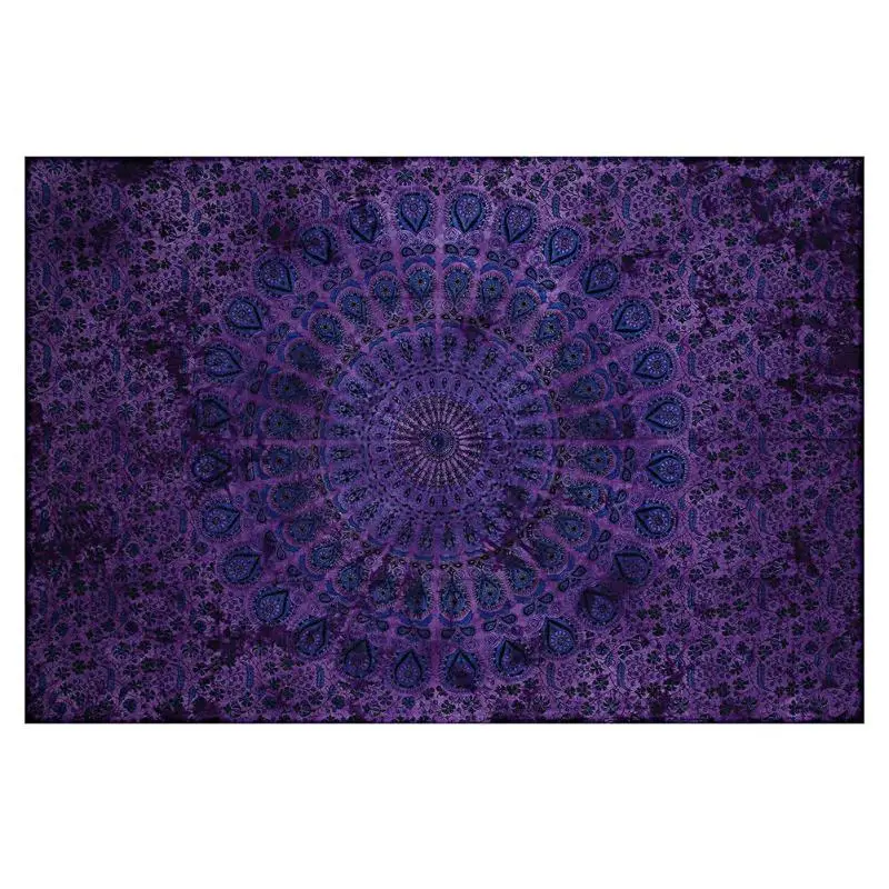 Mandala32 L Подвесные гобелены простой текстуры и ретро внешний вид роскошный Бохо Печатных Одеяло Кемпинг путешествия матрас домашний декор - Цвет: Mandala32 L