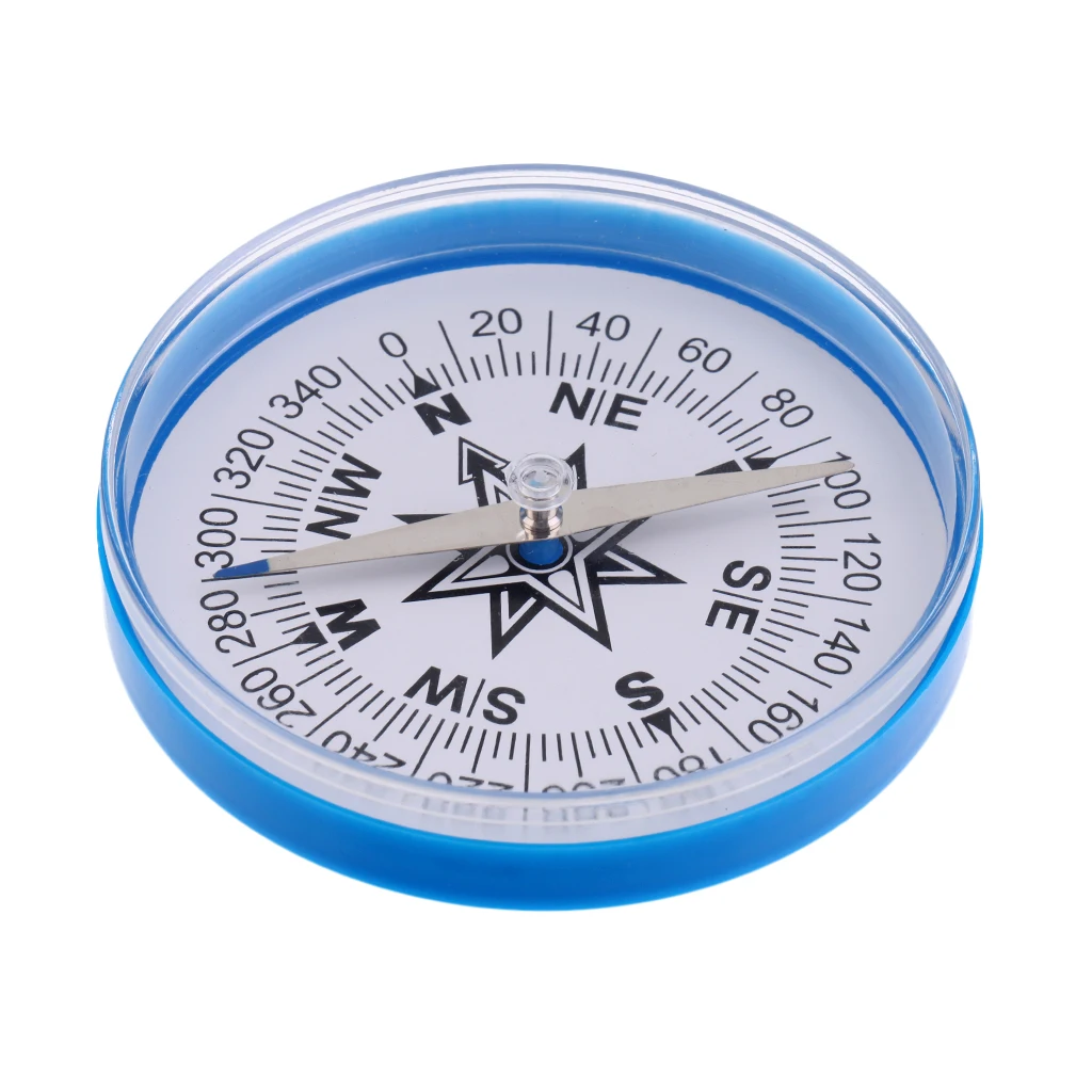 100mm Large Compass / North Arrow with Magnetic Needle and Plastic Case