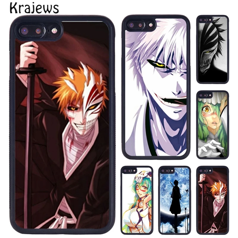 Krajews Bleach Lchigo Neliel Rubber Phone Case For Iphone 14 X Xr Xs 11