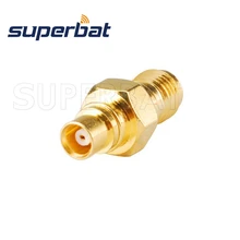 Superbat 5 шт. SMA-MCX адаптер SMA Гнездовой разъем для MCX Jack прямой RF адаптер