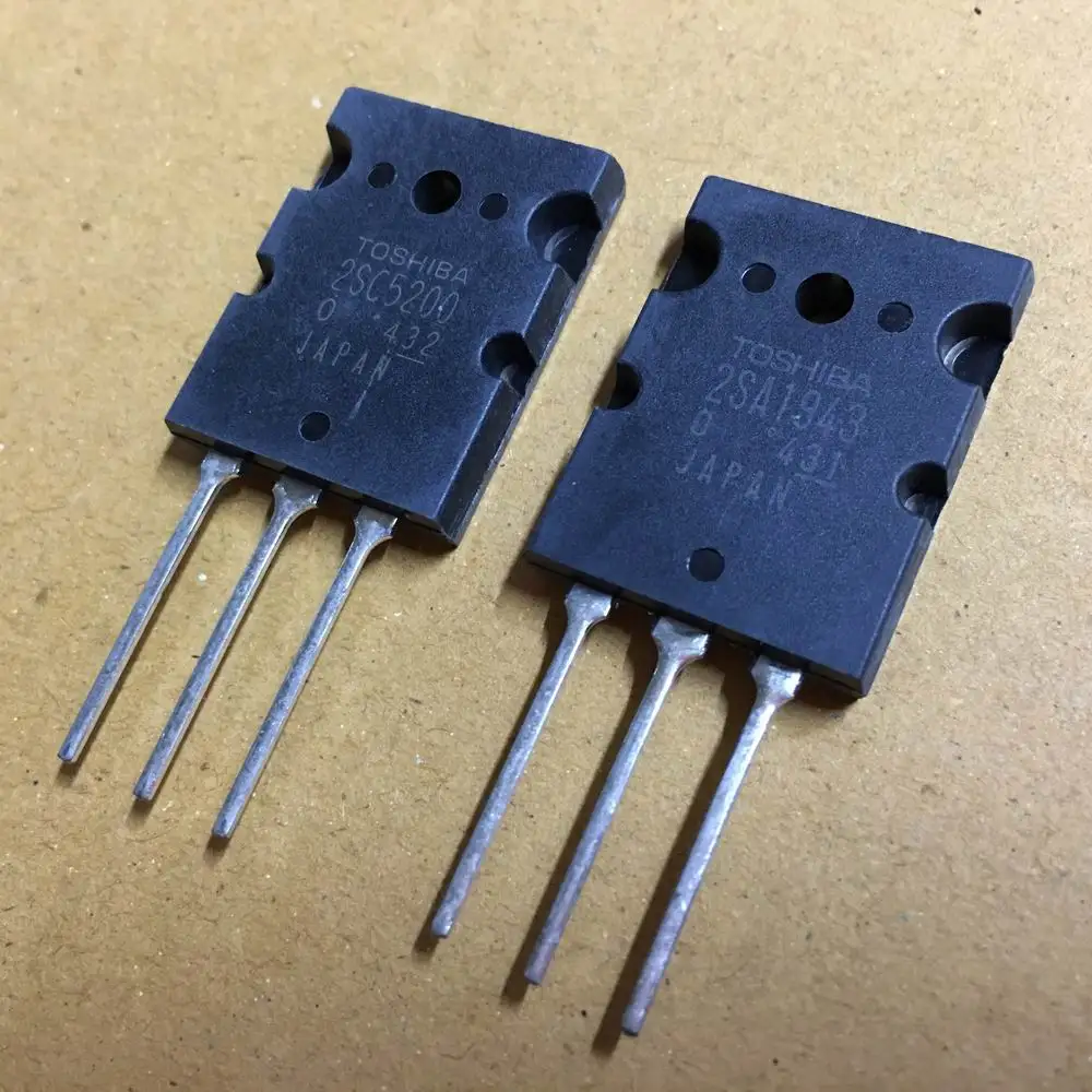 10 пар оригинала Toshiba 2SC5200 2SA1943/точное соответствие