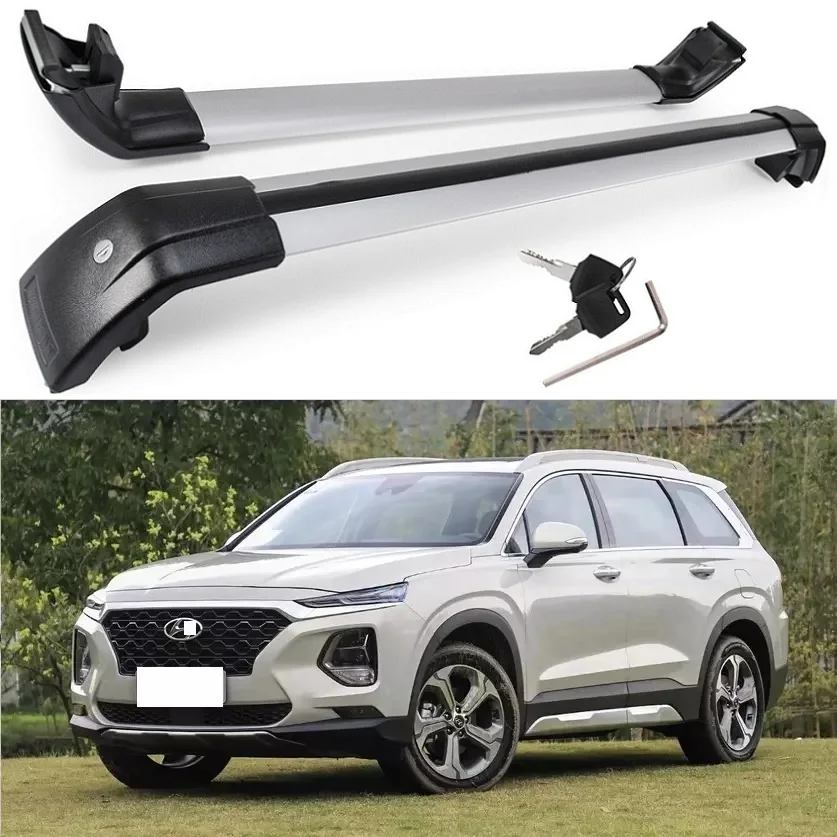 Хорошее качество для hyundai Santa fe Sport 2013 багажа багажник на крышу, Багажник на крыше, rail перекладина