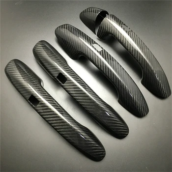 

For Mercedes Benz C Class Coupe W205 C180 C200 C250 C300 C350 C450 C43 C63 LHD Carbon Fiber Door Handle Cover Car Styling