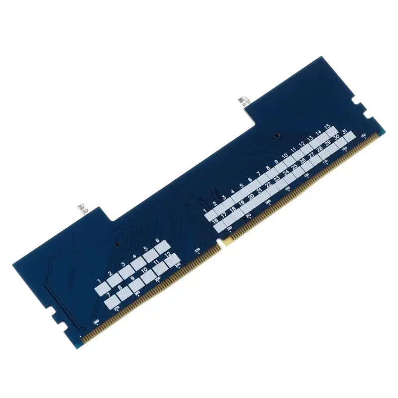 Профессиональный ноутбук DDR4 SO-DIMM для рабочего стола DIMM памяти Разъем для ОЗУ адаптер настольный ПК карты памяти конвертер адаптер D08B