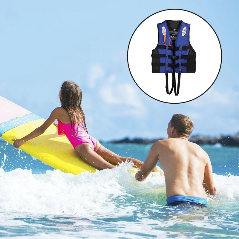 

Adults Kids Life Jacket Kayak Ski Buoyancy Aid Vest Sailing Boating Watersport