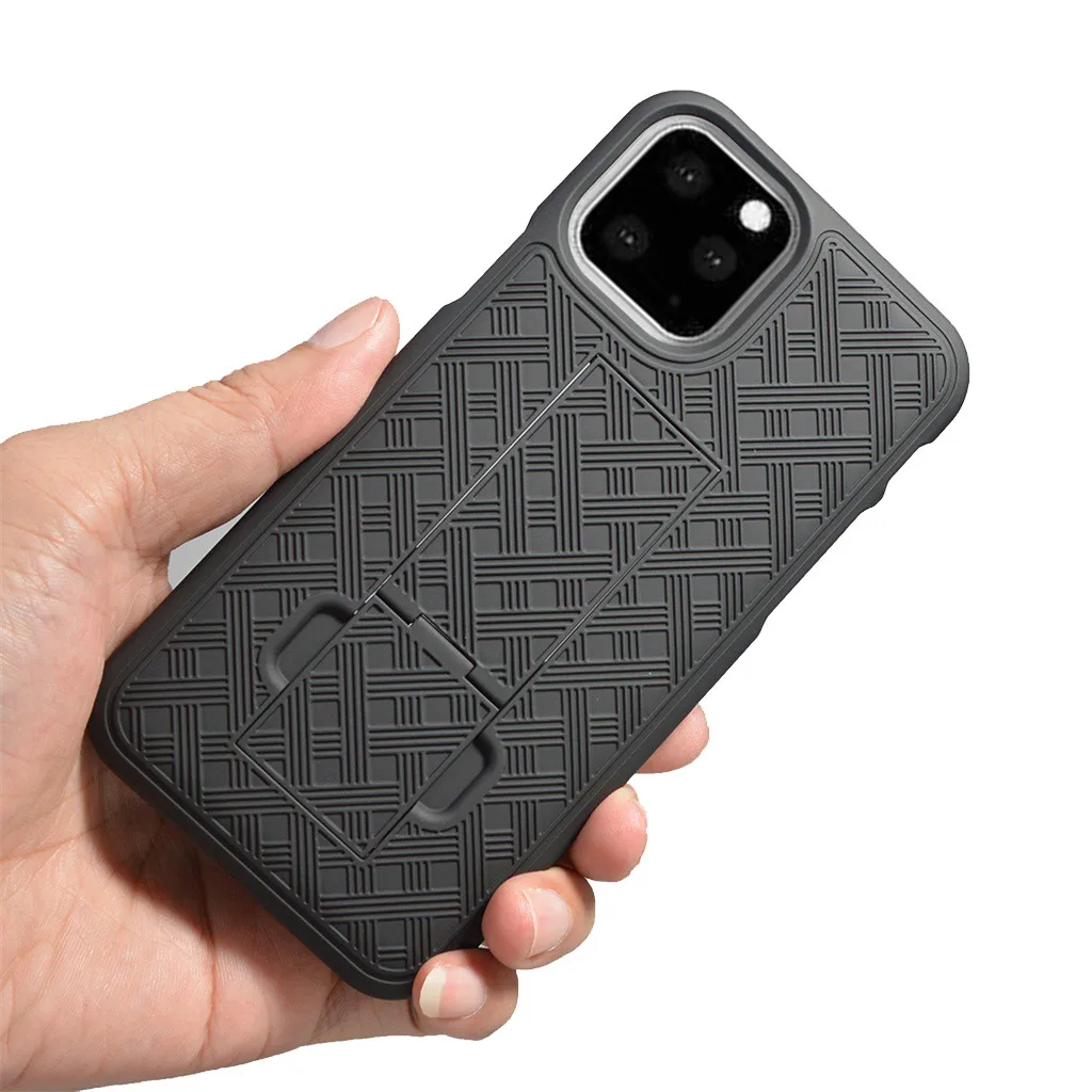 20# чехол для iPhone 11pro MAX 6,5 дюймов Чехол черный тонкий Твердый чехол из поликарбоната Чехол Зажим для ремня для IPhone 11Pro MAX задняя крышка для телефона