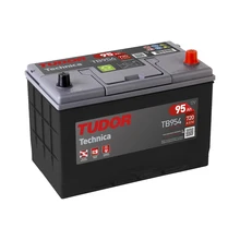 Tudor TB954 Batería de coche - 12 V 95Ah 720 A (EN) - Positivo a la Derecha - Medidas: 30,6 X 17,3 X 22,2