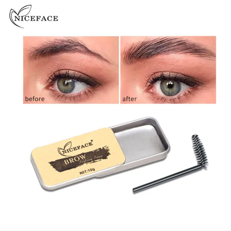 

3D Waterproof Tinted Eye Brow Styling Setting Soap Brows Gel Sourcil Pomade MydÅ‚o do brwi Enhancer long lasting Maquillage femme