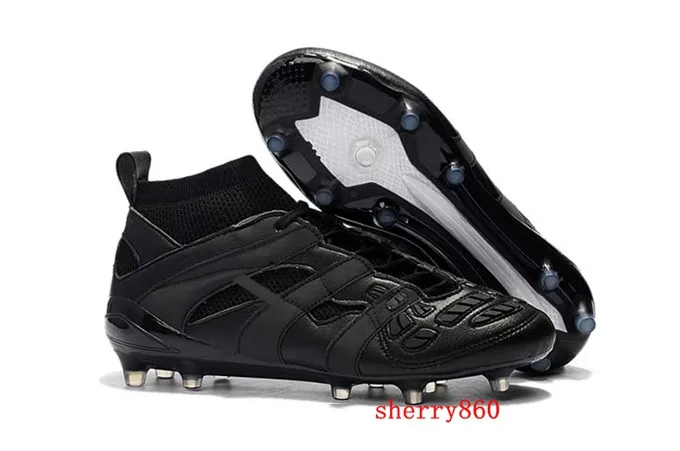 Горячая классика Хищник ускоритель электричество Точность FG X Beckham DB Zidane ZZ 1998 98 Мужская футбольная обувь бутсы футбольные бутсы