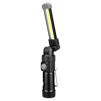 

Handheld USB Charging COB Movable Work Light 360 Degree Rotary LED Repairing Emergency Flashlight Work Lamp