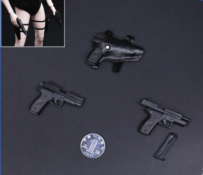 1//6 Scale P226 Pistol /& Holster Model For 12/" Action Figure