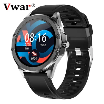 

2020 Vwar Men Smart watch HD Full round Screen IP68 Waterproof Multi Sport Models Smartwatch Long Standby For Android IOS phone