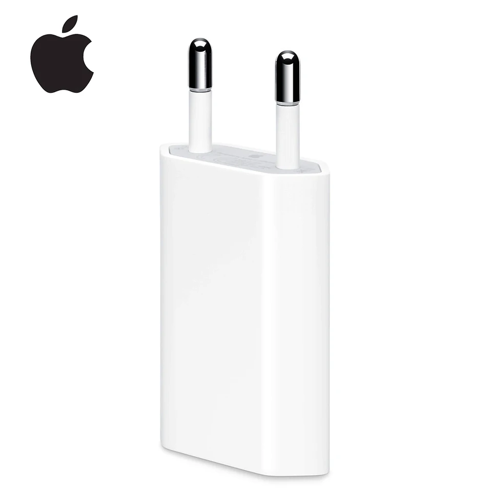 Apple 5 Вт USB адаптер питания ЕС вилка конвертер быстрое зарядное устройство европейская вилка адаптер для iPad/iPhone 5/6/7/8/X/11 Pro/APPLE watch