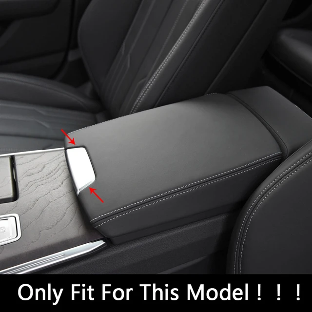 Car Styling Central Control Armrest Box Cover Stickers Trim For Audi A6 C8  2019-2020 Automobile Interior Accessories - Interior Mouldings - AliExpress