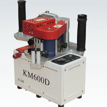 

1PC KD600D Manual Edge Bander Machine With Speed Control Model Signal Unit With English Manual Reeshiping Machine 110/220V