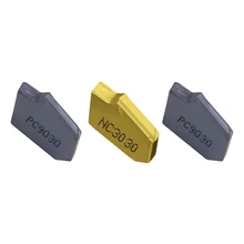 Sp200 sp300 sp500 sp600 pc9030/nc3030 entalhadas inserções de carboneto de separação e sulco ferramenta de torno de metal grooving ferramenta de torneamento