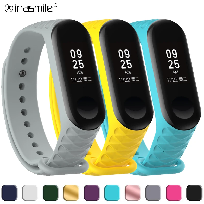 Великолепный ремешок для Xiaomi Mi Band 3 сменный Браслет mi band 4 Smart | Электроника