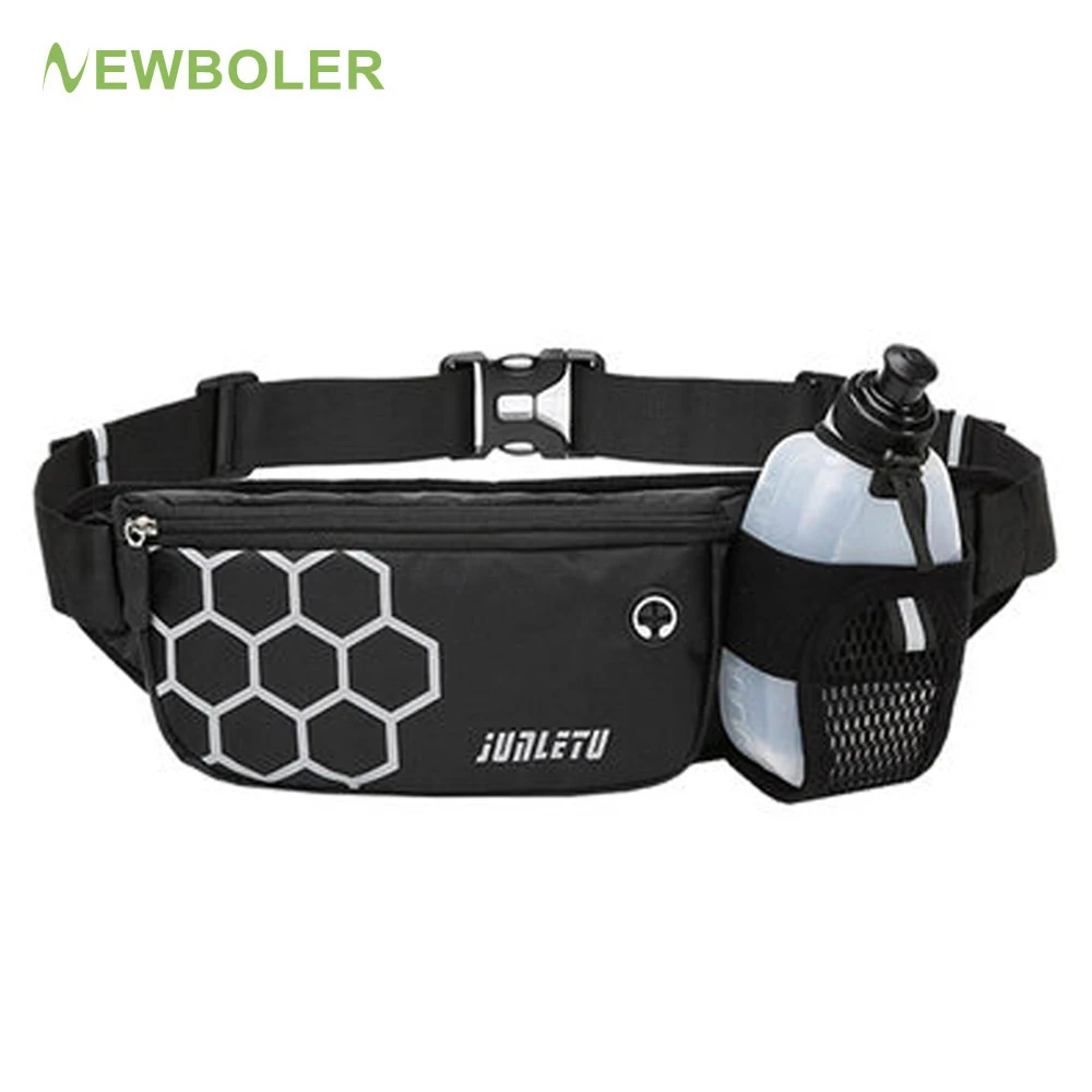 

Trail Running Hip Waist Pack Outdoor Women&Men Hydration Belt Gym Fitness Jogging Waist Bag Water Bottle Sport Accessories