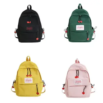 

NoEnName_Null Women Girl Canvas Backpack Bookbags Teenage Travel School Rucksack Shoulder Bags