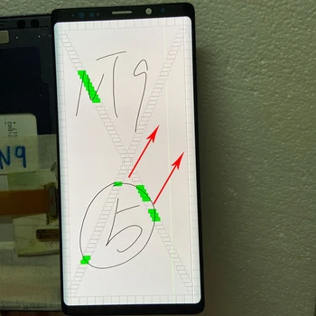 

For Samsung Note 8 LCD Display Touch N950 N950 LCD Display For Samsung Note8 LCD band line display mobile phone defective screen