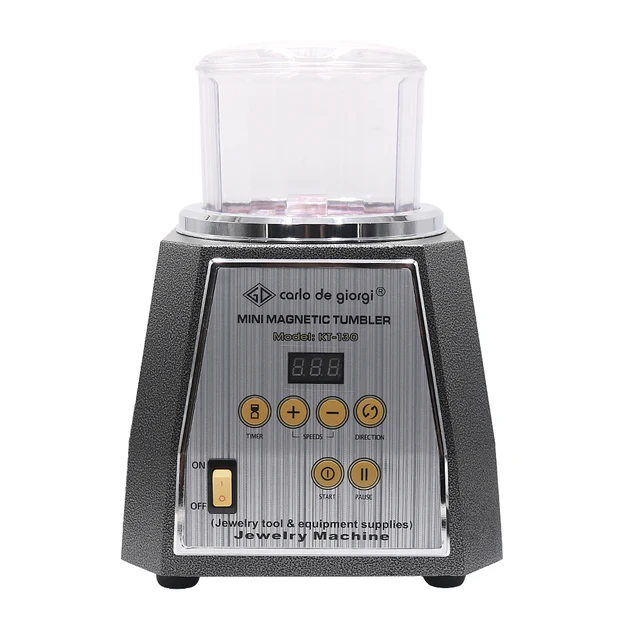 KT-90 磁気研磨機 タンブラー AC 110/220 ミニ DIY ジュエリー