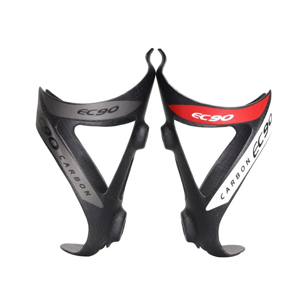 Bike Road Bike Bottle Cage Carbon Fiber Glass Water Bottle Cage Holder Bicycle Accessories Water Holder For EC90