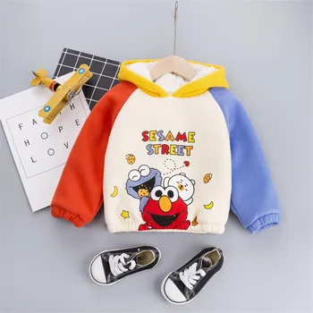 

New Spring Autumn Baby Boy Girl Clothes Cotton Hooded Sweatshirt Children's Kids Casual Sportswear Infant Leisure Sport Clothing
