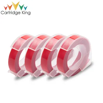

Cartridge King 9MM Dymo 3D Plastic Embossing Tape for Embossing Label Maker PVC LABEL DYMO Manual Labeller Printer Motex e101