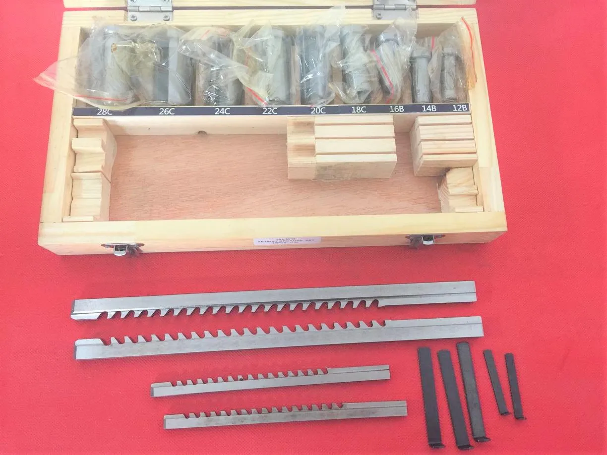 18 шт. HSS метрический Keyway Broach набор 4/5/6/8 мм Broaches 12 28 режущий абсолютно новый