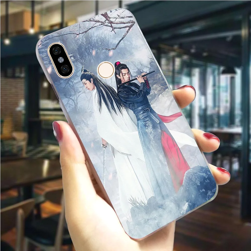 

The Untamed Wang Yibo Xiao Zhan Phone Cover for Xiaomi Mi CC9E Case A1 5X A2 6X 6 8 Lite 9 8se 9se Mix 2S 9T CC9 A3 Pro F1