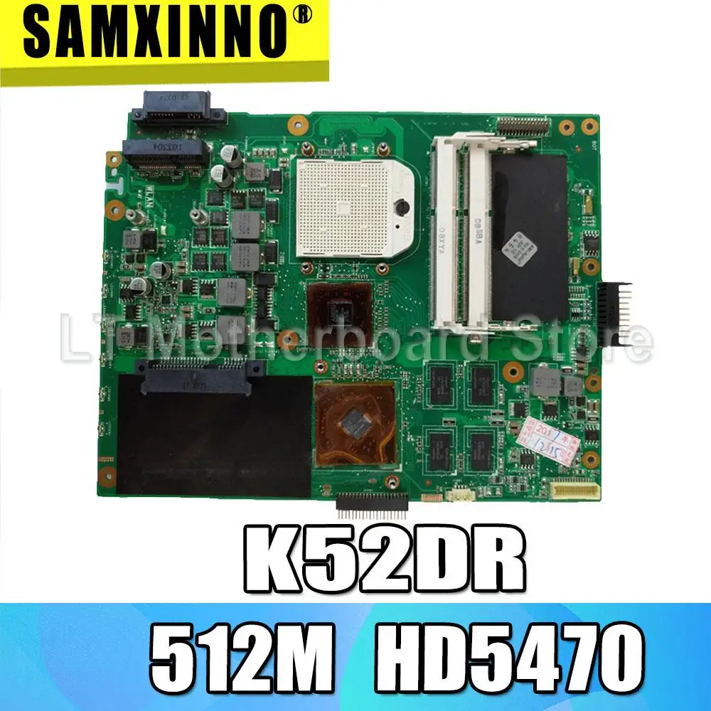 K52DR Moederbord 512M HD5470 Voor Asus A52DE K52DE A52DR K52D Laptop Moederbord K52DR Moederbord K52DR Moederbord Test 100% Ok K52DR Moederbord 512M HD5470 Voor Asus A52DE K52DE A52DR K52D Laptop Moederbord K52DR Moederbord K52DR Moederbord Test 100% Ok