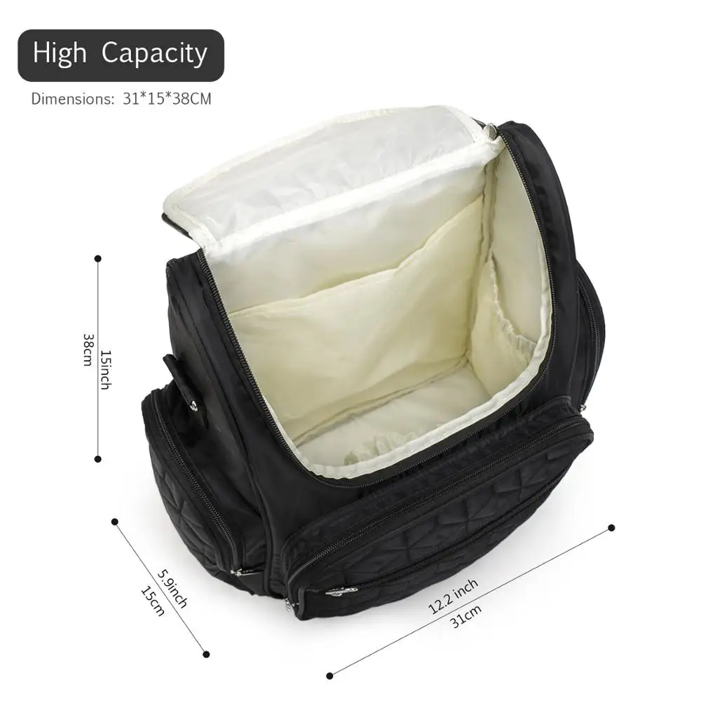 3 шт./компл. сумка для ухода за младенцем bolsa feminina коляска для подгузников рюкзак вместительные, для будущих мам мумия сумки с узорчатым орнаментом Детская сумка-Органайзер