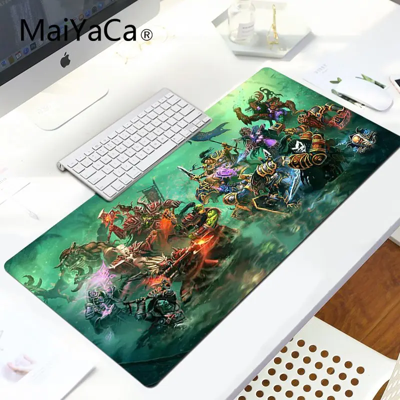 MaiYaCa крутой игровой мир WarCraft высокоскоростной коврик для мыши для ноутбука игровой коврик для мыши