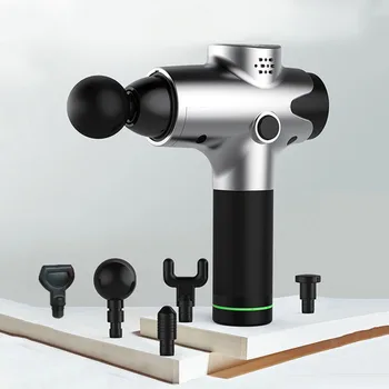 

High Frequency Electric Massage Gun Fascia Gun Relaxing Muscle Maker High Frequency Mute Vibration Physiotherapy Massage Instrum