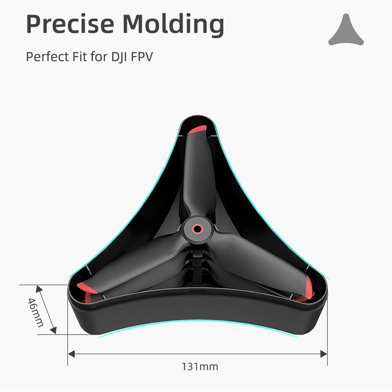 Plastic Propeller Storage Box Propeller Blade Anti-fall Protection Box For DJI FPV 5328S Aircraft Accessories
