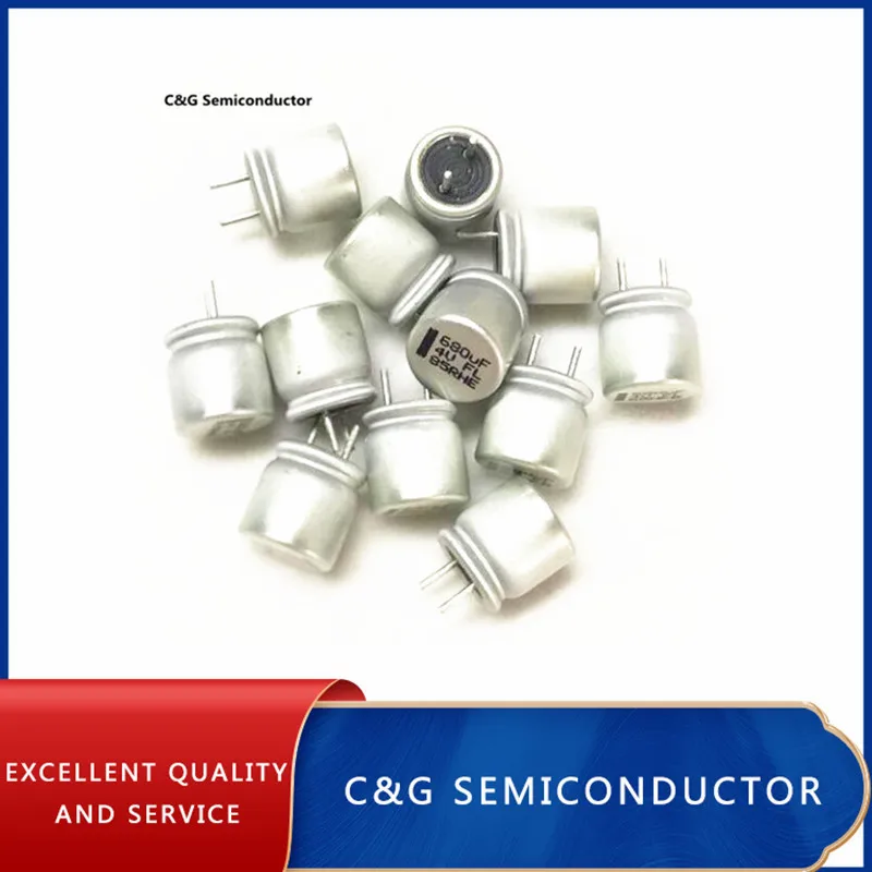 10 шт. 680 мкФ 4V 8*8mm FL Series Low ESR Твердые электролитические конденсаторы | Электронные