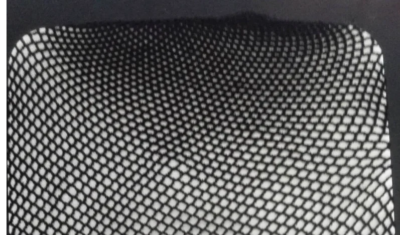 Леди Черный и белый цвета открытые ажурные чулки - Цвет: Small mesh