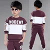 2022 Kids Clothes Sports Suits Boy Clothing Tracksuits Sets winter Autumn split t shirt hoodies + pants 5 6 7 8 9 10 11 12 Year ► Photo 3/6