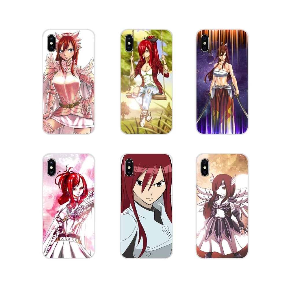 Erza Scarlet Fairy Tail For Samsung Galaxy A3 A5 A7 A9 A8 Star A6 Plus 2018 2015 2016 2017 Accessories Phone Cases Covers | Мобильные