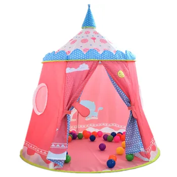 

High Quality Outdoor Fun Sport Toy Play Tent Princess Castle Tent Baby Kids Child Portable Indoor Outdoor Play house