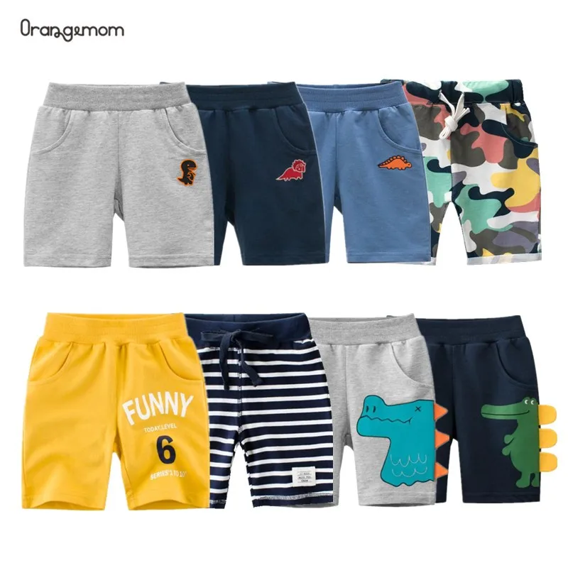 Boys Shorts Summer Children Cotton For Toddler Casual Sports Beach