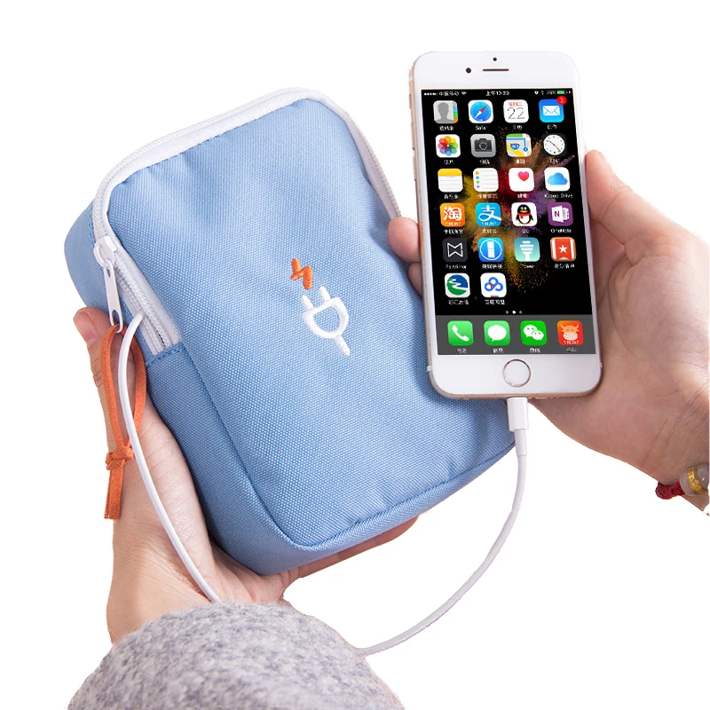 

TUUTH Travel Cable Organizer Bag Digital Storage Bag For USB Charger Phone Power Bank Electronic Accessories Pouch Case