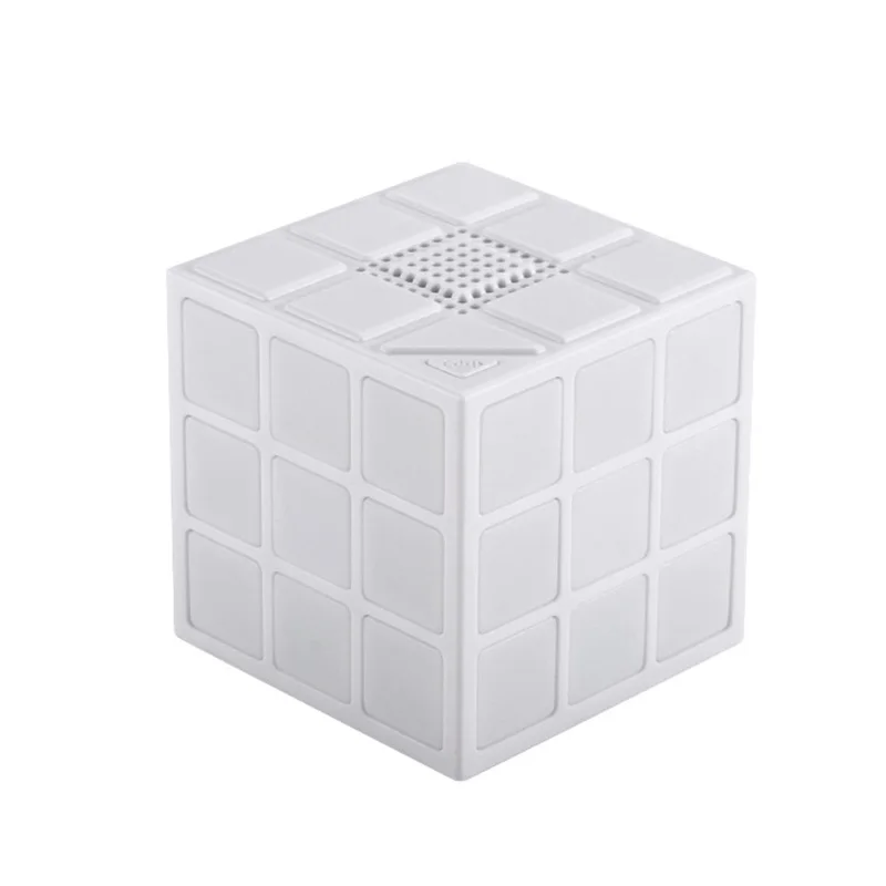 Cube светодиодный Bluetooth динамик беспроводной телефон мини красочный стерео портативный компьютерный шейкер маленький стерео сабвуфер плеер