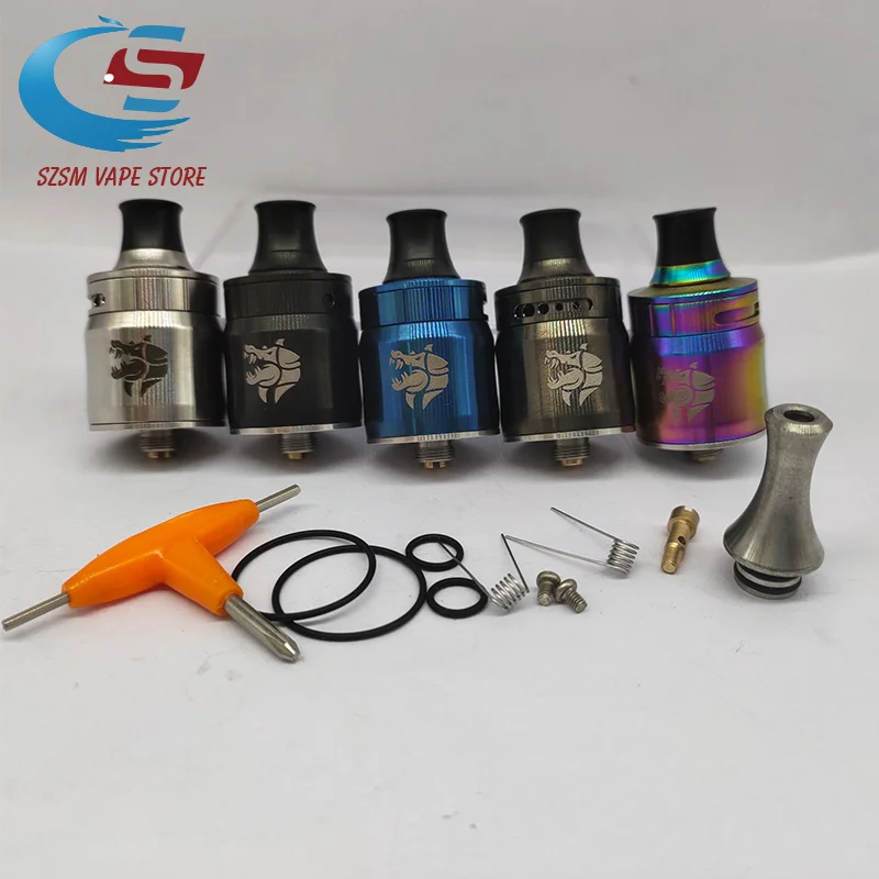 Электронная сигарета Ammit MTL RDA Ремонтопригодный распылитель для капель воздуха 22