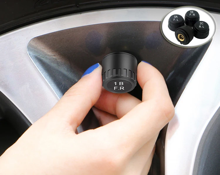 Лучшая TPMS автомобильная система контроля давления в шинах Система охранной Сигнализации s цифровой дисплей давления в шинах солнечная энергия