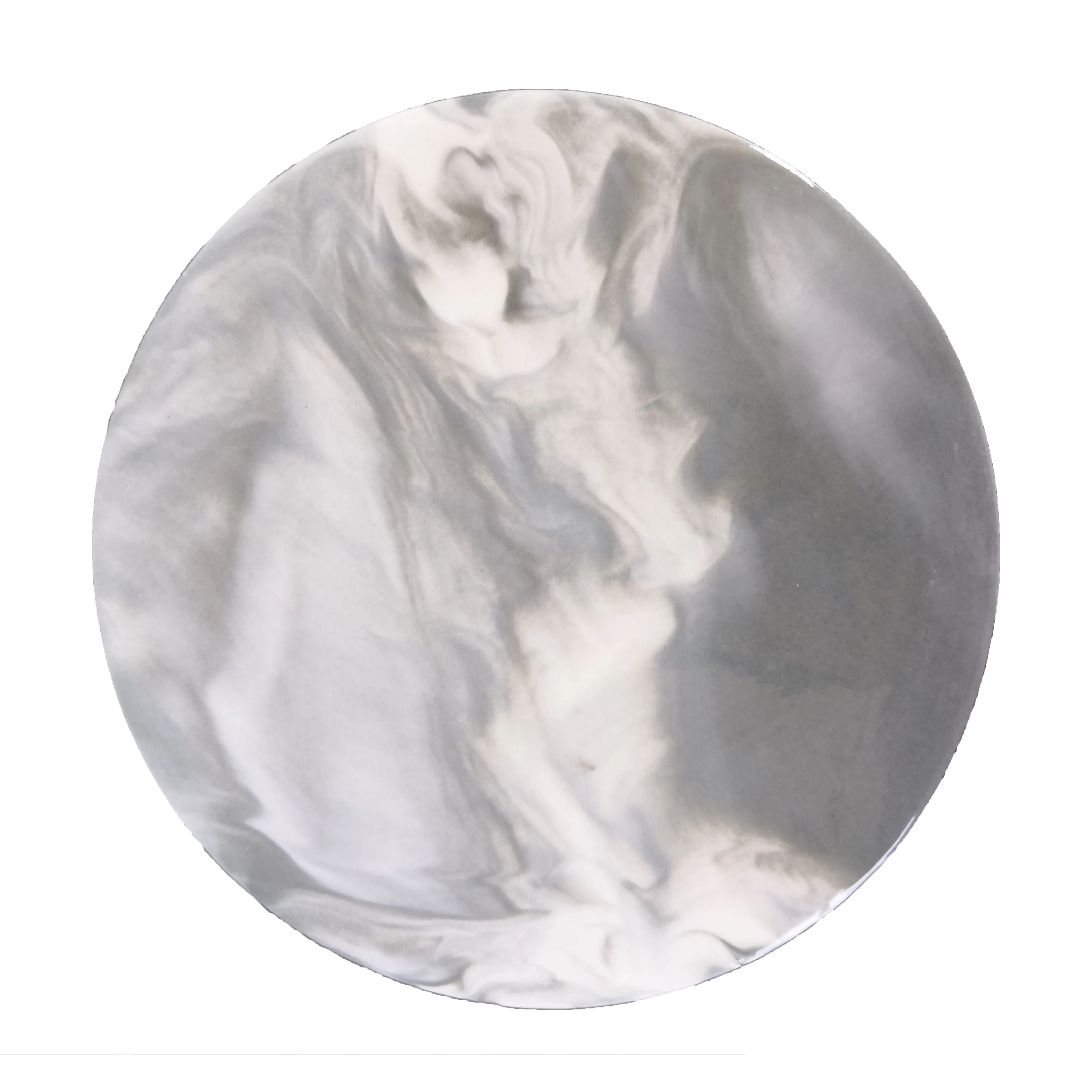 Marble Cheese Cutting Boards Decorative Ceramic Pastry Plate Serving Tray Chopper Chopping Coaster Mad Pad Gray Large Round ceramic dessert plates