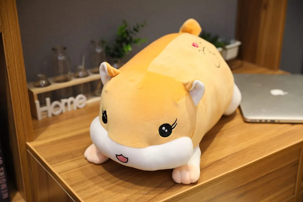 60 см Kawaii хомяк, мышь и свинья плюшевые милые животные мягкая подушка для сна диван Подушка для спины кукла детские рождественские подарки