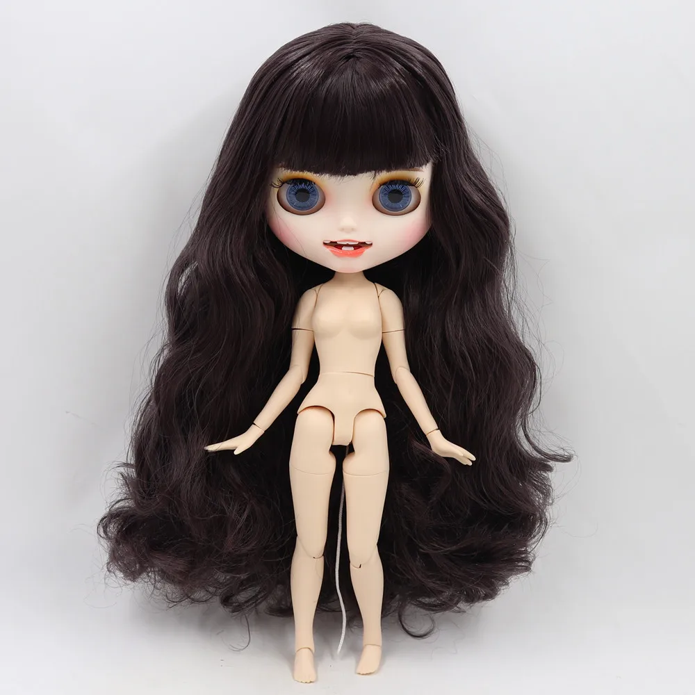 ICY 1/6 Blyth Кукла под заказ № BL9219 белая кожа и соединение тела с открытым ртом матовое лицо для девочки Подарочная игрушка