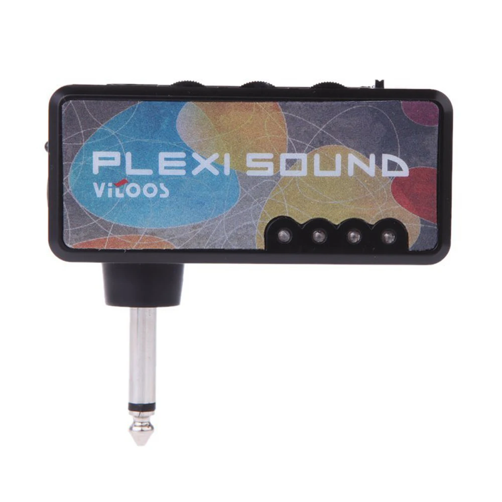 Mini Headphone Amp Amplifier Plexi Sound Compact Portable Electric Guitar Plug Rechargeable Musical Instruments
